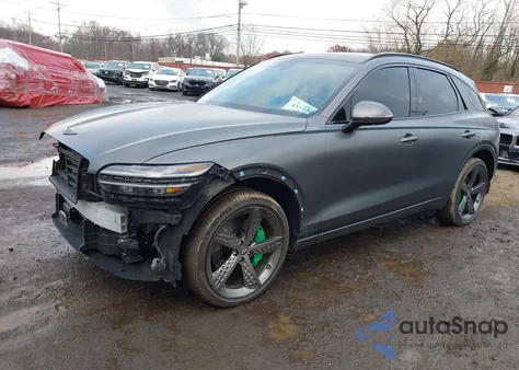 2023 Genesis Gv70 2.5T Awd from USA, damaged, VIN KMUMADTB3PU123682